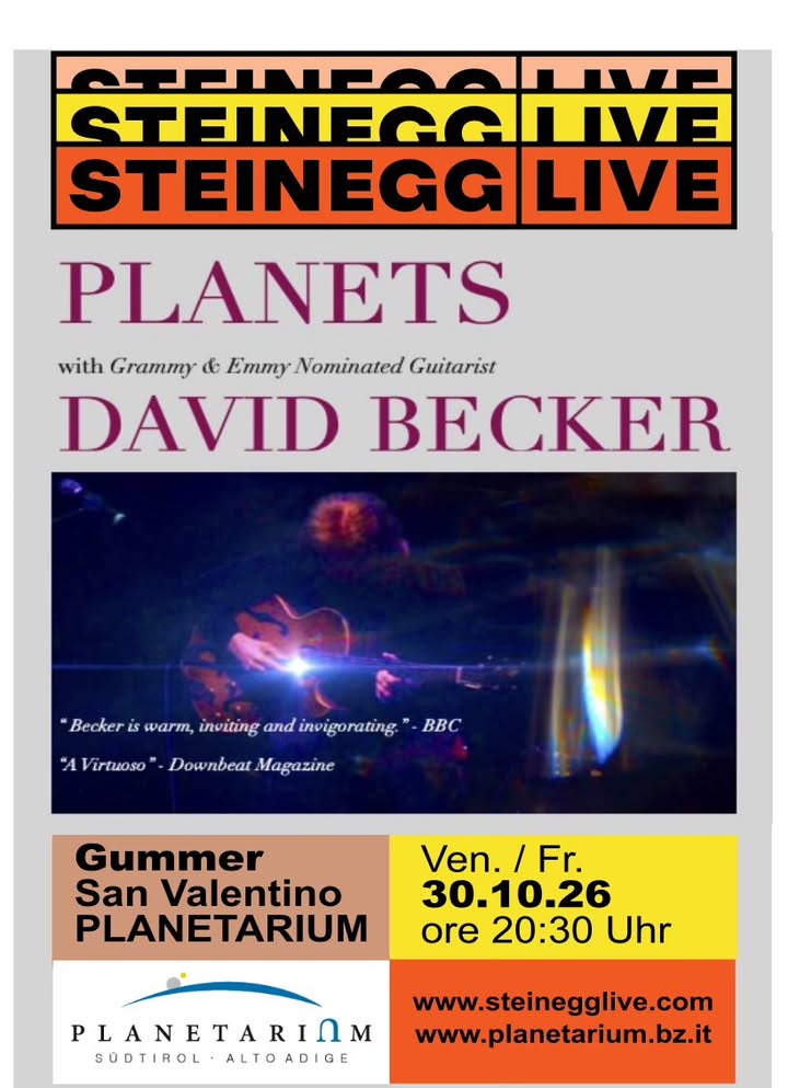 Erleben Sie eine faszinierende musikalische und visuelle Odyssee PLANETS mit dem Grammy- und Emmy-nominierten Gitarristen…